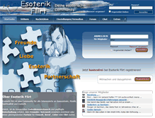 Tablet Screenshot of esoterikflirt.net